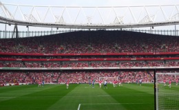 Arsenal v. Wigan, Emirates stadium, London